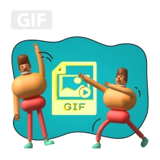 Gif-анимация - КИБЕРшкола программирования для детей, компьютерные курсы для школьников, начинающих и подростков - KIBERone г. Некрасовка