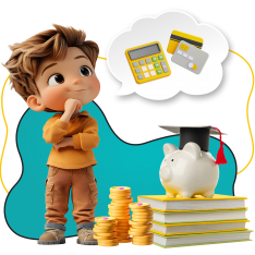 Финансовый интеллект вместе KIBERone - КИБЕРшкола программирования для детей, компьютерные курсы для школьников, начинающих и подростков - KIBERone г. Некрасовка