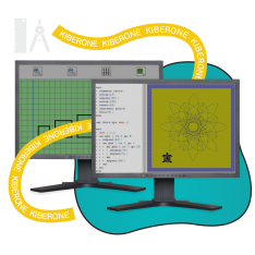 Исполнители чертежник и черепашка - КИБЕРшкола программирования для детей, компьютерные курсы для школьников, начинающих и подростков - KIBERone г. Некрасовка