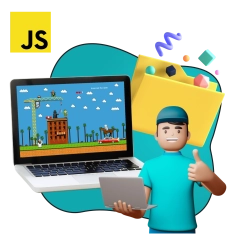 JavaScript + AI. Проектное обучение + геймификация + AI-помощники - КИБЕРшкола программирования для детей, компьютерные курсы для школьников, начинающих и подростков - KIBERone г. Некрасовка
