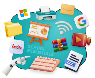 Цифровая база для школьника - КИБЕРшкола программирования для детей, компьютерные курсы для школьников, начинающих и подростков - KIBERone г. Некрасовка